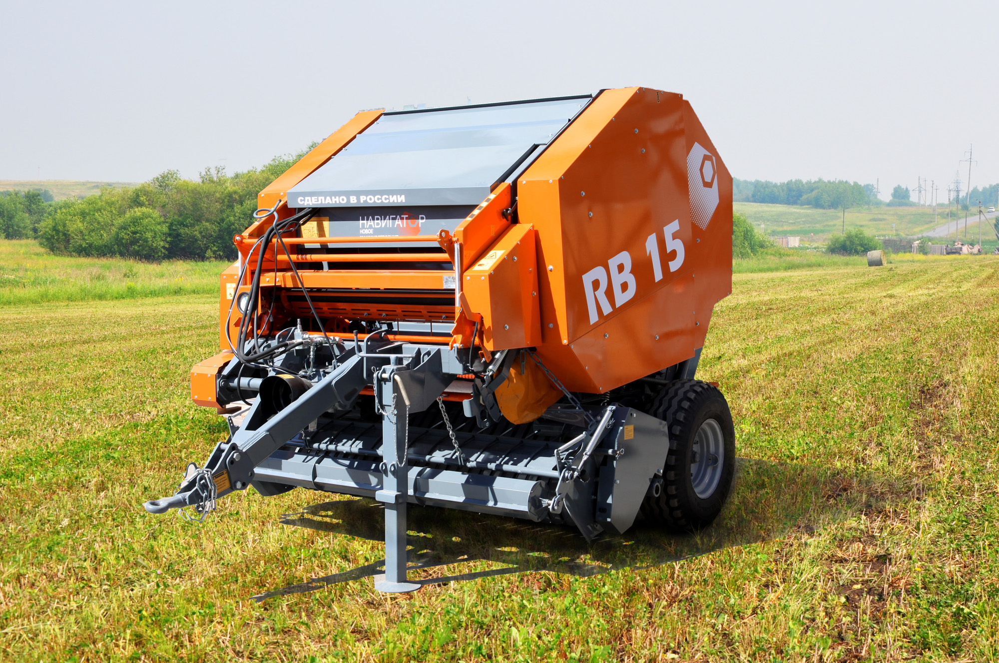 Пресс-подборщик рулонный RB15