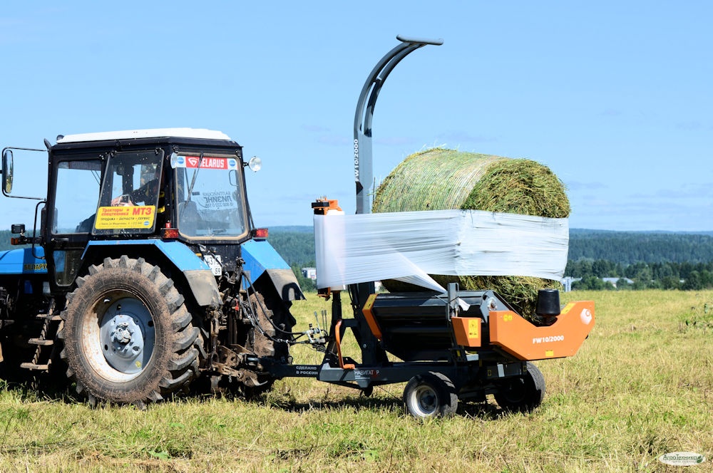 Обмотчик-упаковщик рулонов FW 10-2000 SM