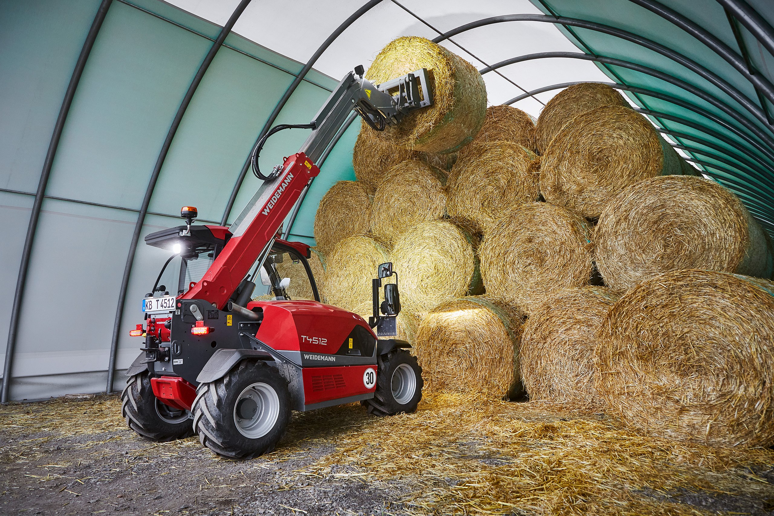 Телескопический погрузчик Weidemann T4512